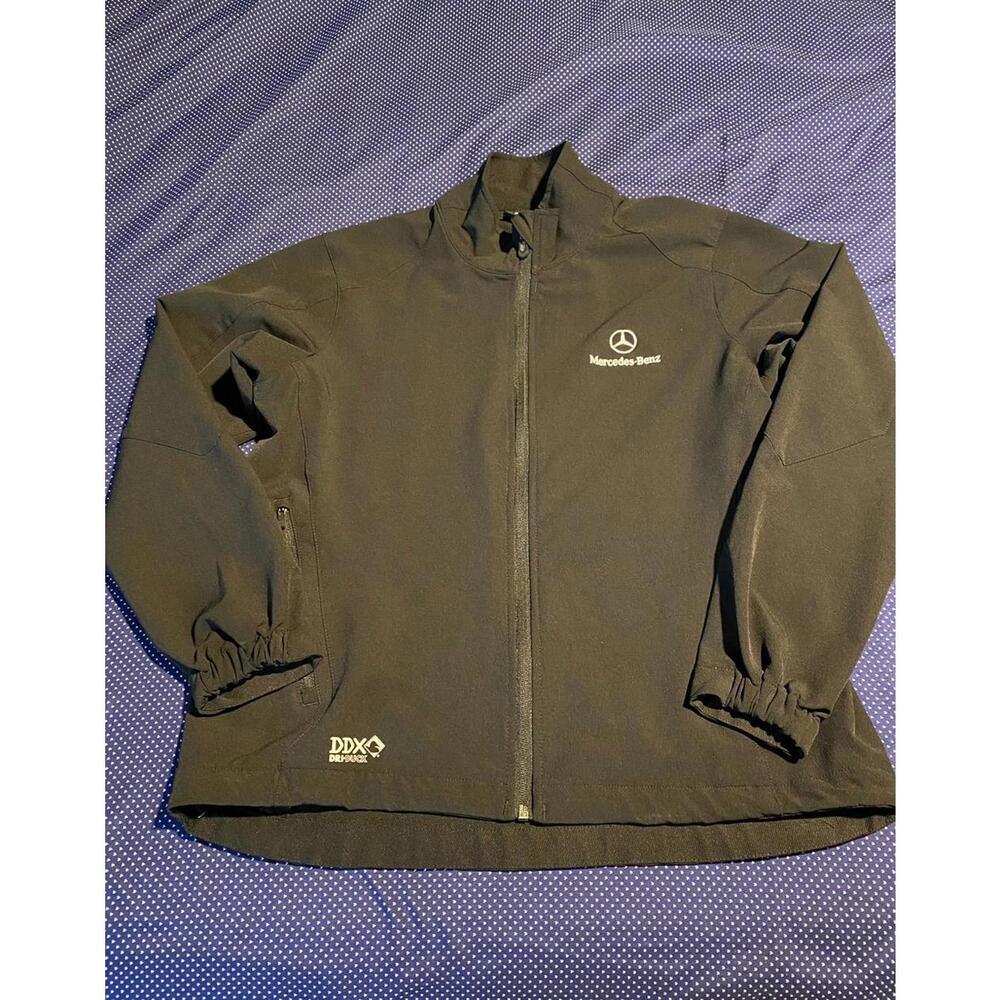 Mercedes Benz DDX Dri Duck Mens Softshell Jacket‎ Black Full Zip Size M